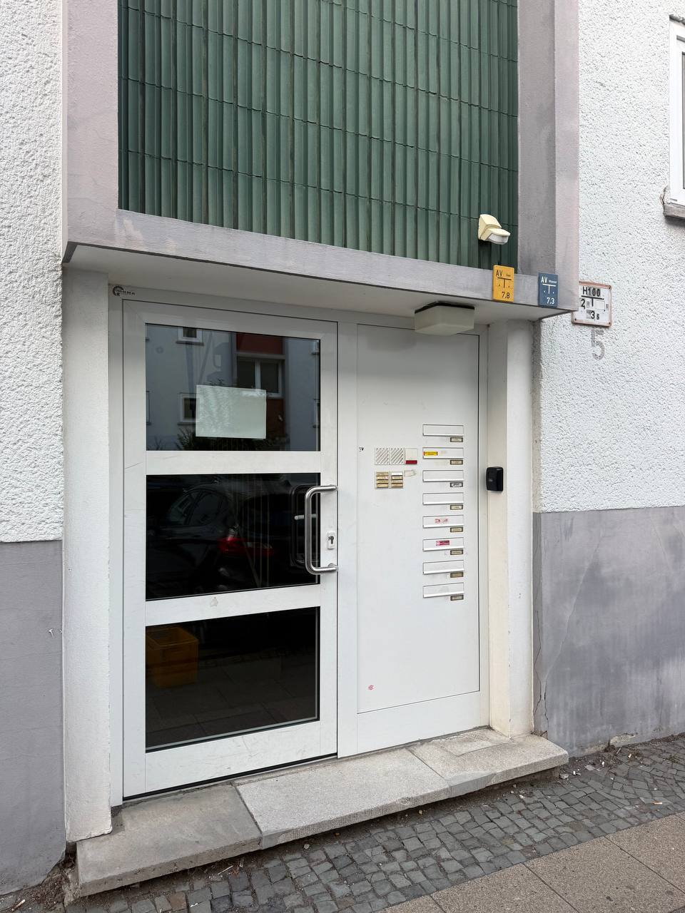 Hauseingang Langenbeckstraße 5